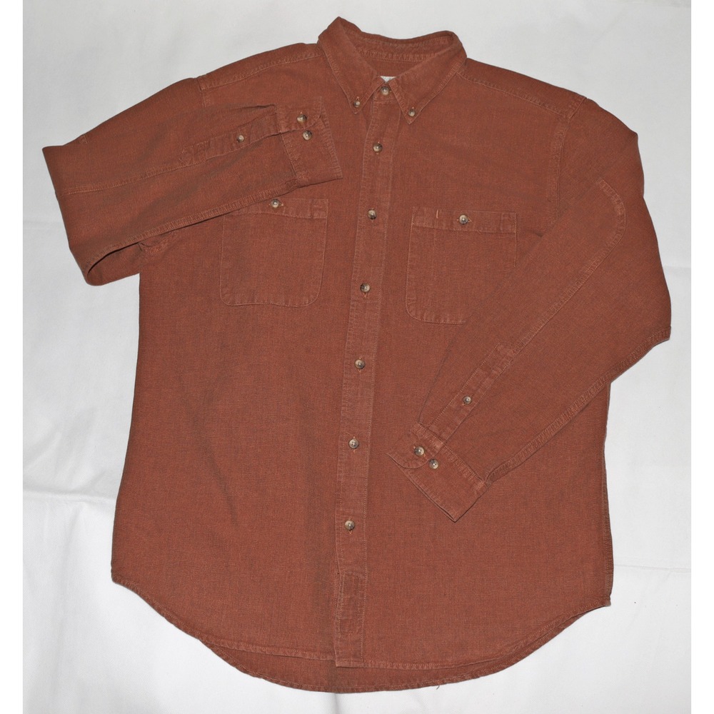 The Territory Ahead Men's Long Sleeve Button Down Shirt Size Large